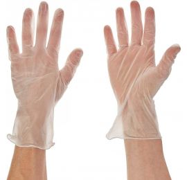 United 20 Pair Disposable Vinyl Gloves